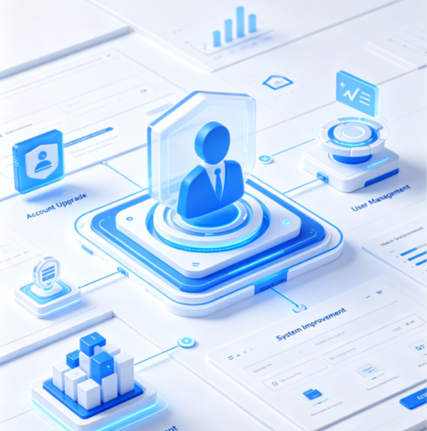 Website Account System Upgrade Project